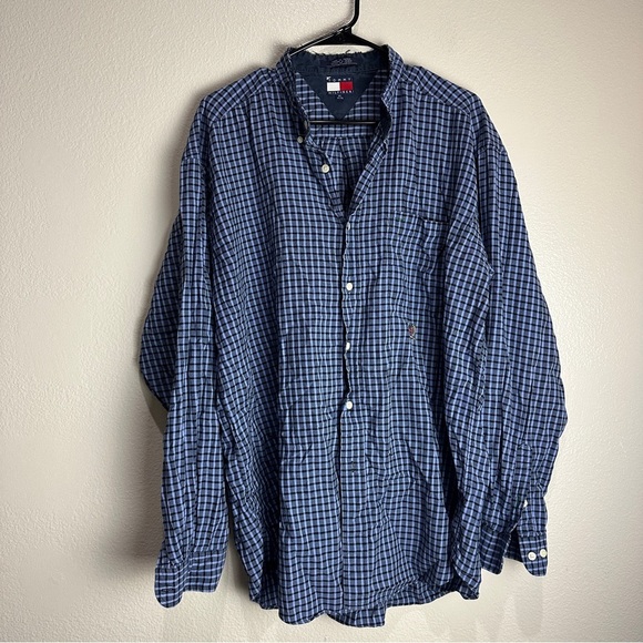 Tommy Hilfiger Vintage Button Up Shirt Size XL - Picture 1 of 10